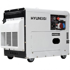 Дизельный генератор Hyundai DHY 8500SE-3 фото 1