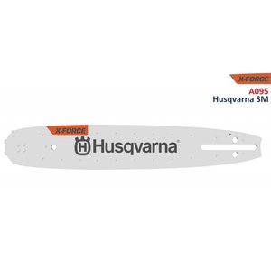 Пильна шина Husqvarna X-Force 12"/30 см, 3/8" mini, 1.3 мм, SM, SN, 45DL (5822076-45) фото 1