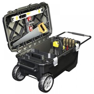 Скринька великого об'єму FatMax Promobile Job Chest, розміри 910x516x431 мм, з колесами STANLEY 1-94-850 фото 1